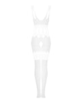 Éden - Bodystocking résille motif géométrique