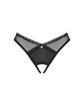 Latinesa string ouvert - Noir