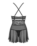 Éloïse - Babydoll dentelle sensuel noir