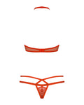 Éloïse - Ensemble lingerie 2 pièces dentelle rouge
