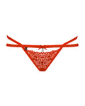 Éloïse - String dentelle sensuel rouge