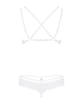 Léna - Ensemble lingerie 2 pièces dentelle blanc