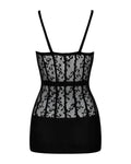 Louisa - Robe sexy moulante dentelle noir