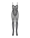 Lyana - Bodystocking résille ouvert sensuel noir