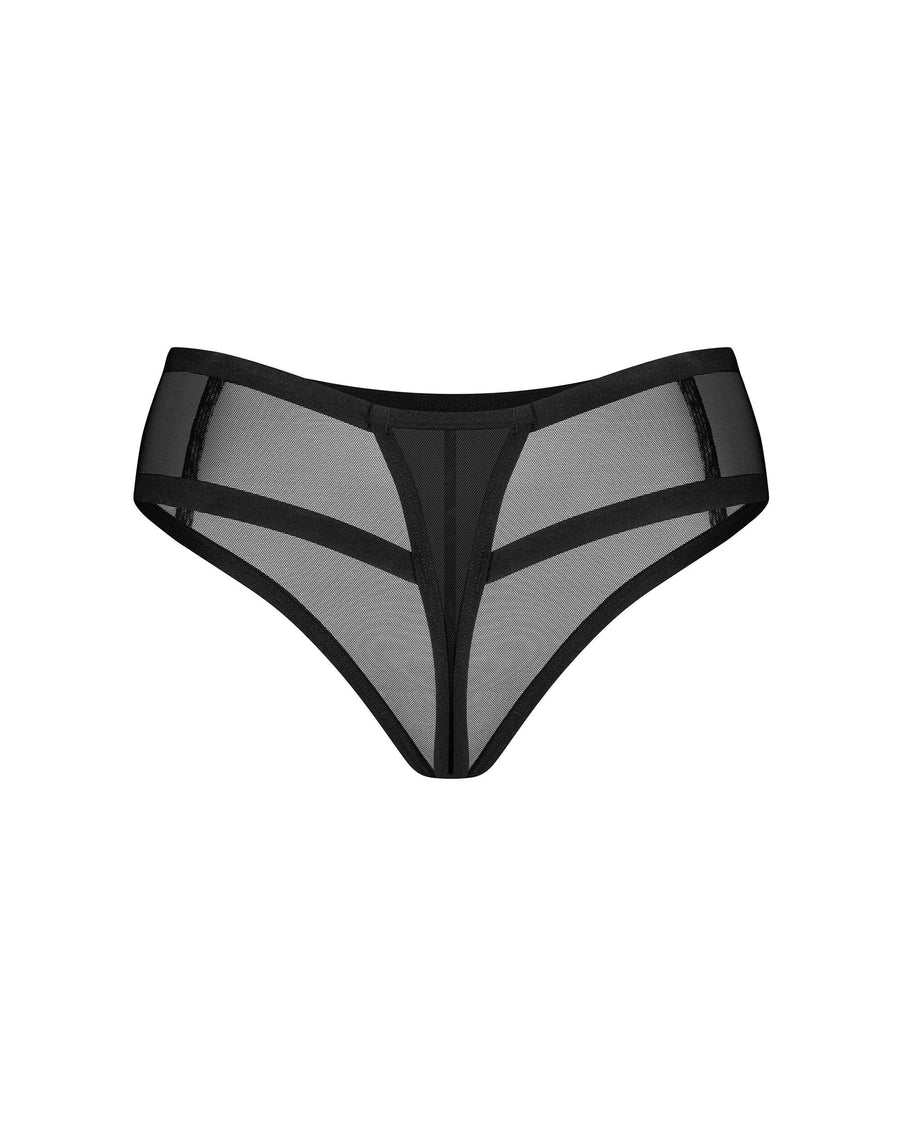 Nuites double string - Noir | Voyage Sensuel