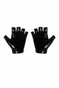 Gants & Mitaines en PVC brillant – Noir