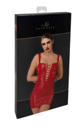 Minirobe ensorcelant en wetlook – Noir