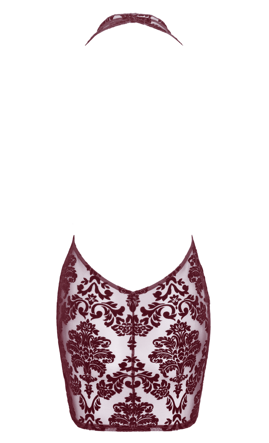 Minirobe en tulle transparent ouvert – Vert – Noir | Voyage Sensuel