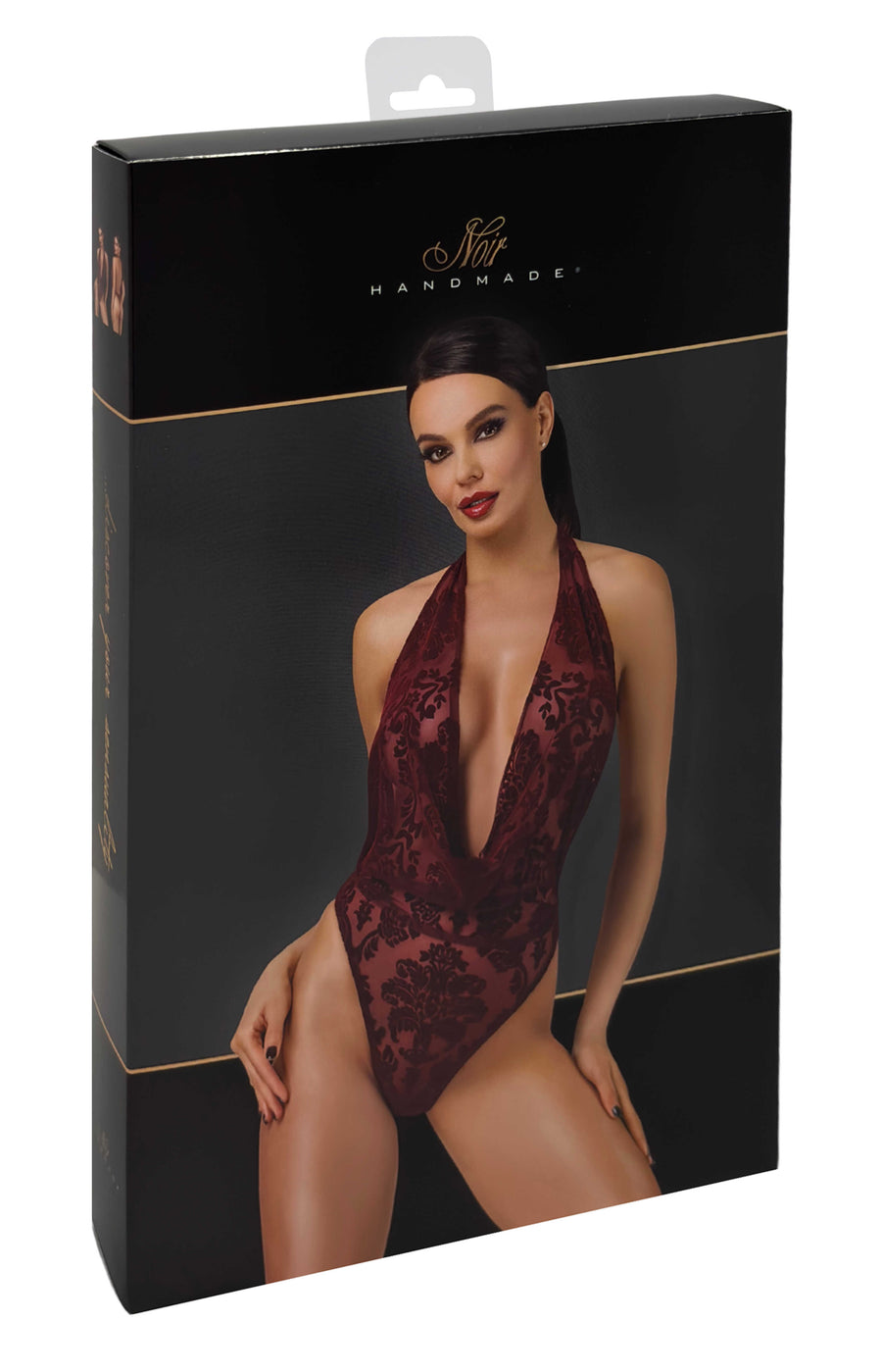 Body ouvert – Vert – Noir | Voyage Sensuel