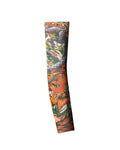 Ink - Manches effet tatouage résille motif floral