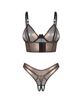 Soranna top et string ouvert