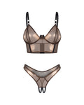 Soranna top et string ouvert