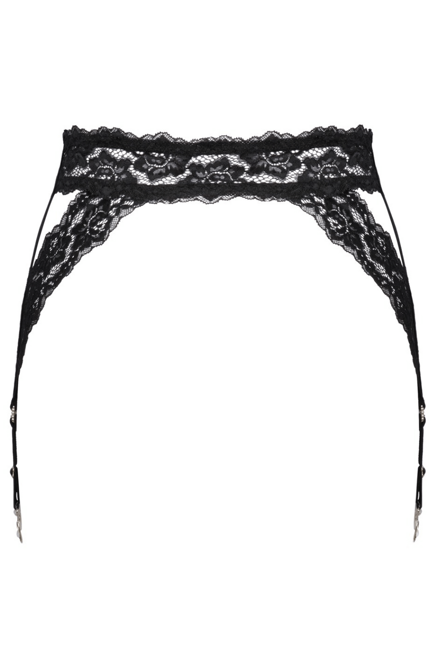 Porte-jarretelles en dentelle avec cœur décoratif - Cottelli – Cotelli Lingerie | Voyage Sensuel