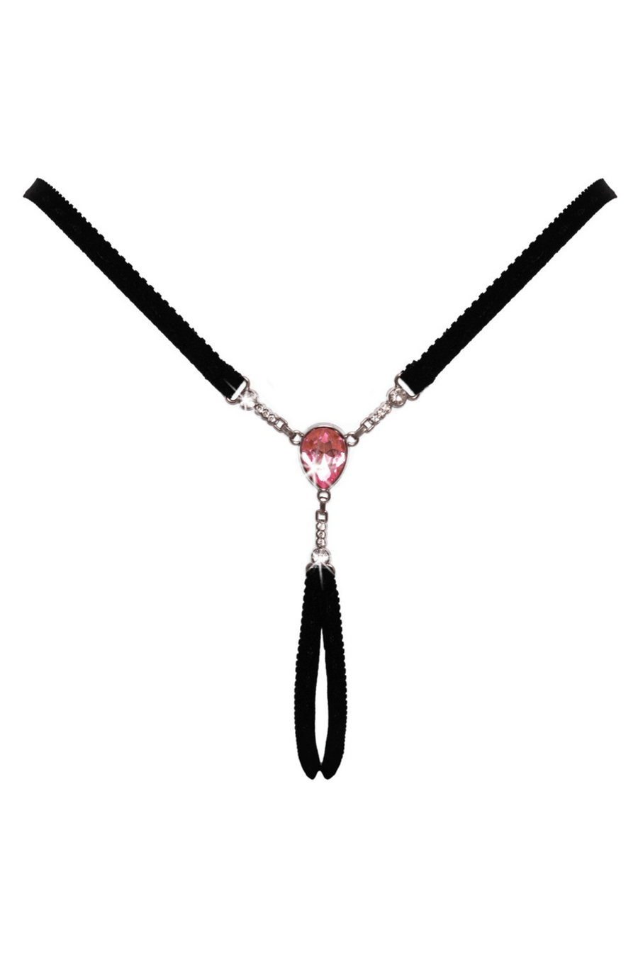 String bijou ouvert noir glamour - Cottelli – Cotelli Lingerie | Voyage Sensuel