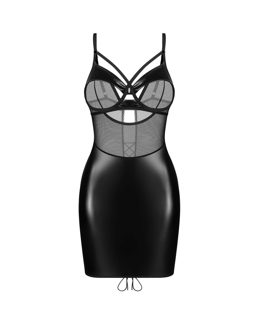 Dominna nuisette et string - Noirs | Voyage Sensuel