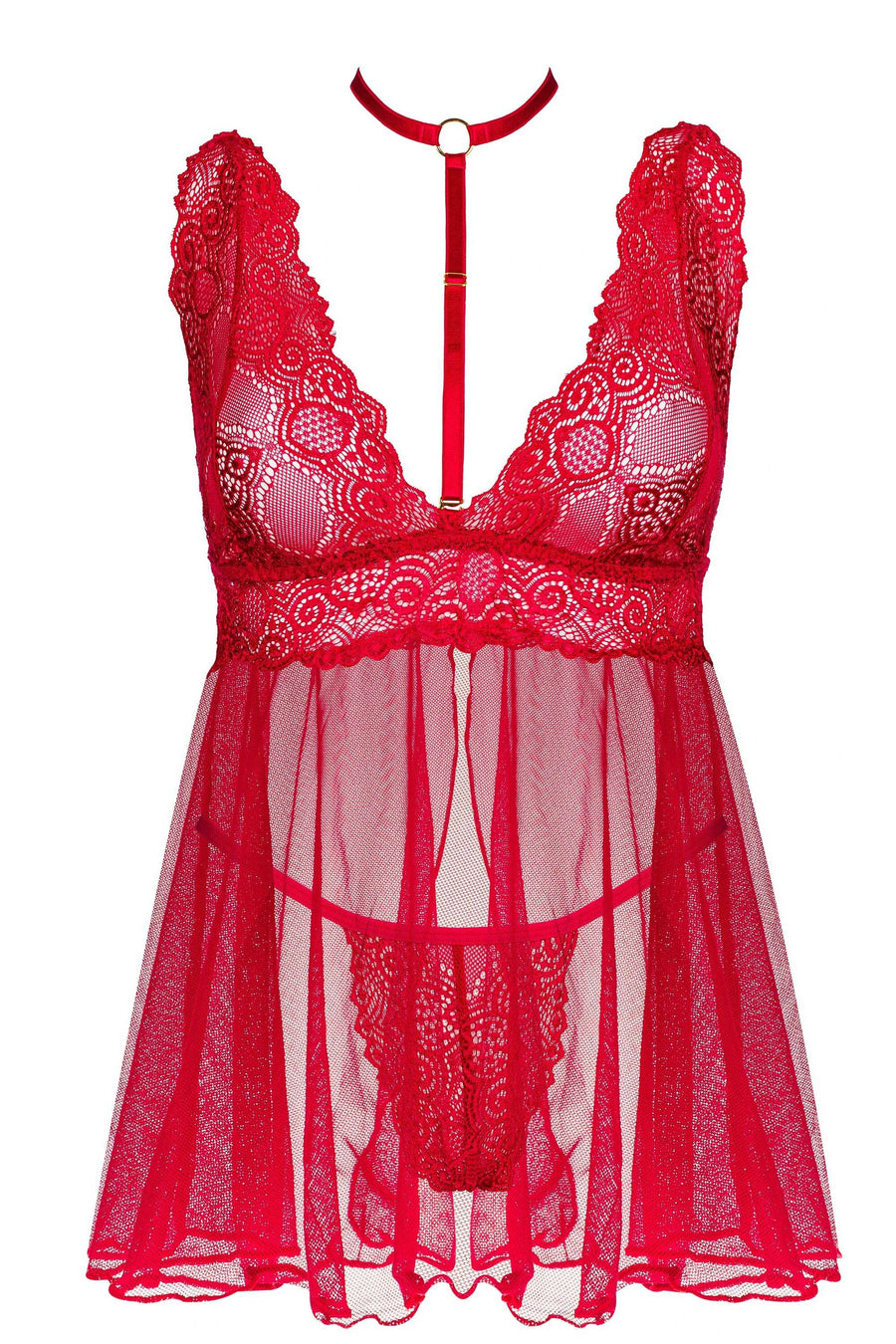 Milana babydoll - Cherry | Voyage Sensuel