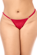 Babydoll grande taille Mapalé brodée avec string