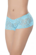 Boyshort dentelle Turquoise