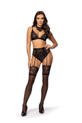Cristalyn ensemble lingerie - Noir