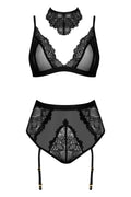 Cristalyn ensemble lingerie - Noir