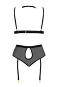 Cristalyn ensemble lingerie - Noir