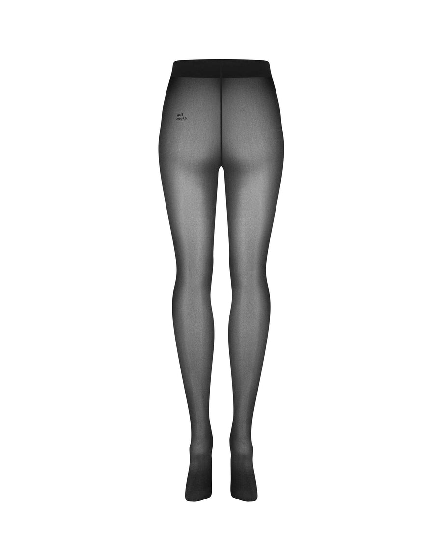Patrise Yours Collants noir | Voyage Sensuel