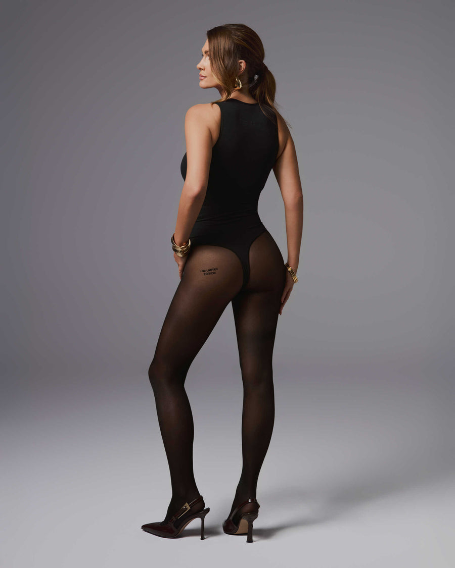 Patrise Edition Collants noir | Voyage Sensuel