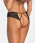 Divienne string ouvert noir