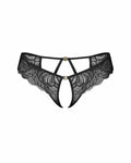 Divienne string ouvert noir