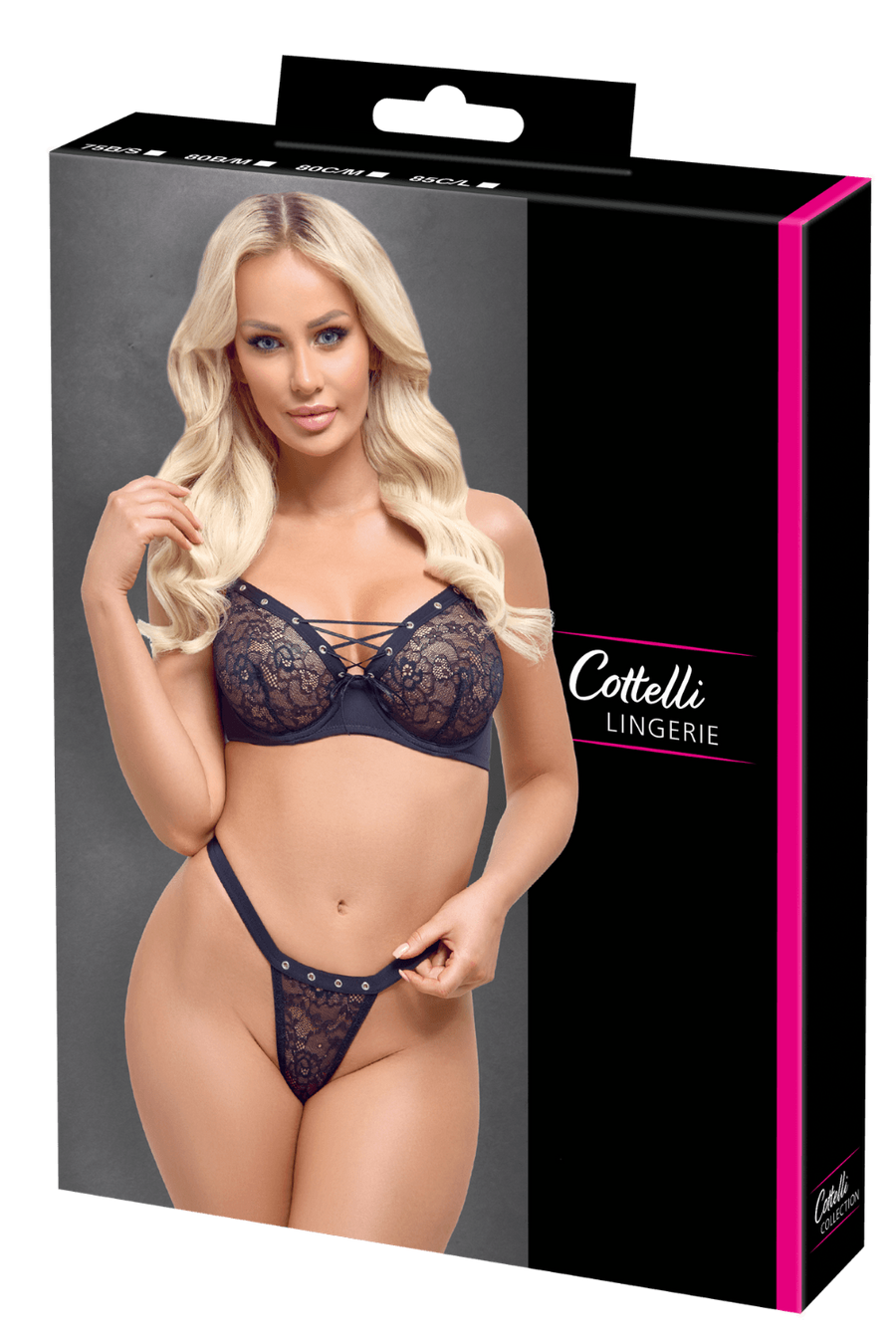 Soutien-gorge à armatures & string - Cottelli – Cotelli Lingerie | Voyage Sensuel