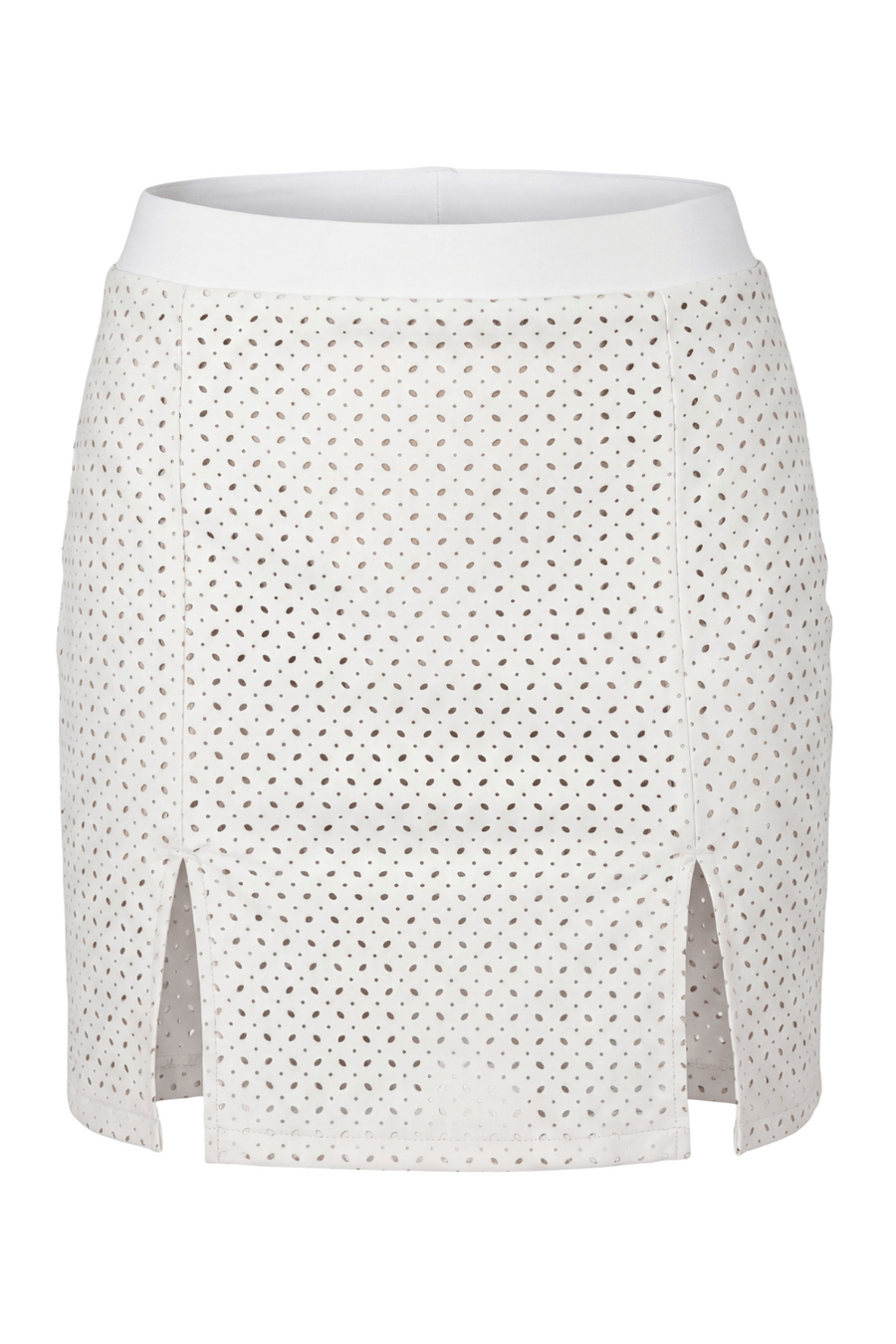 Jupe courte blanche Cassandra – Be lily Mode | Voyage Sensuel