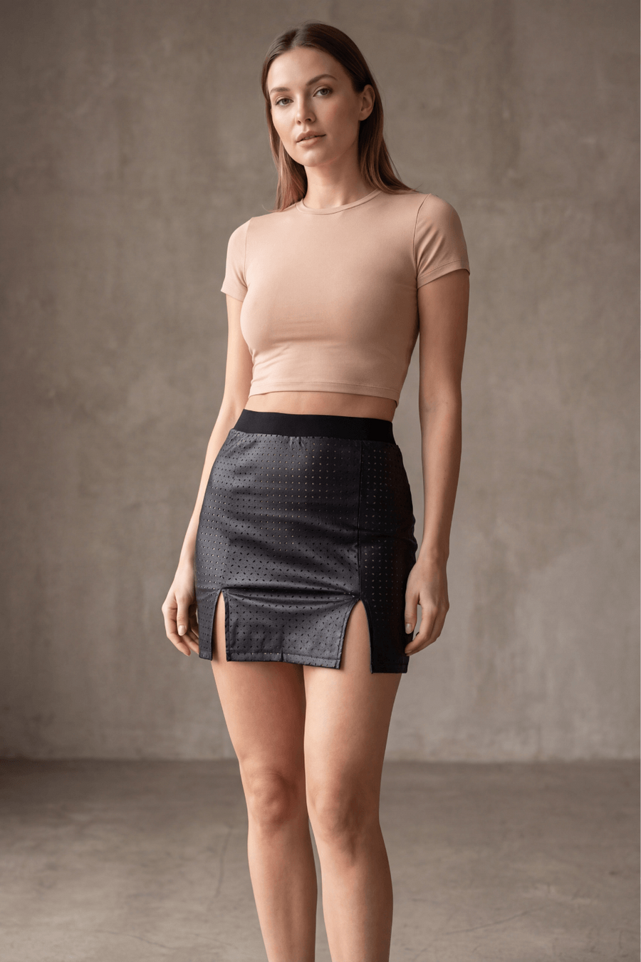 Jupe courte noir Stella – Be lily Mode | Voyage Sensuel