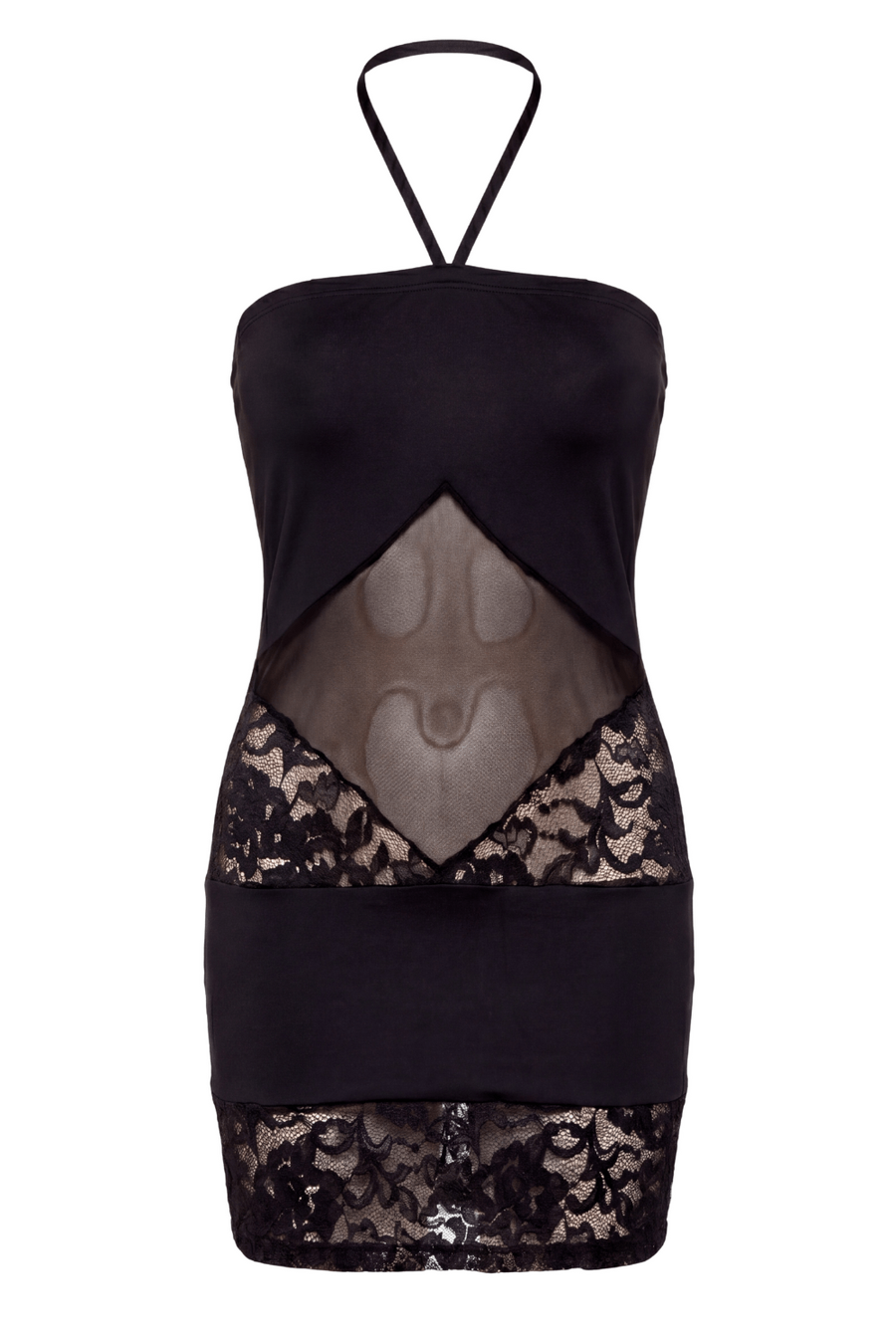 Robe bustier maille et dentelle – Be lily Mode | Voyage Sensuel