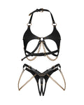 Anyya ensemble ouvert 2 pièces - Noir