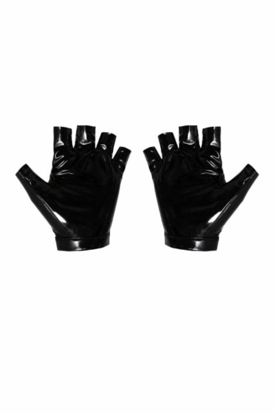 Gants en satin lustré – Noir | Voyage Sensuel