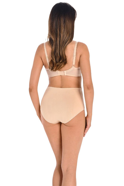 Lot de 3 : Culottes taille haute en coton beige