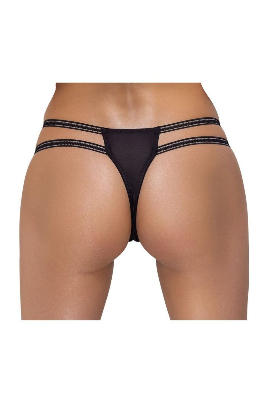 String ouvert Rio noir en dentelle – Cottelli | Voyage Sensuel