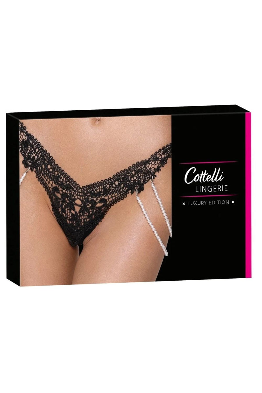 String Rio à chaînes de perles – Cottelli Lingerie | Voyage Sensuel