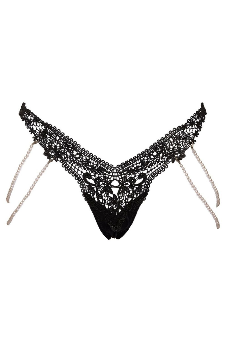 String Rio à chaînes de perles – Cottelli Lingerie | Voyage Sensuel