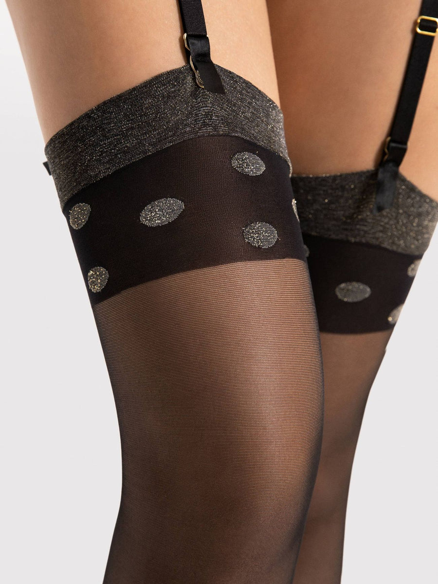 Bas 15 den - Noirs Luxe | Voyage Sensuel