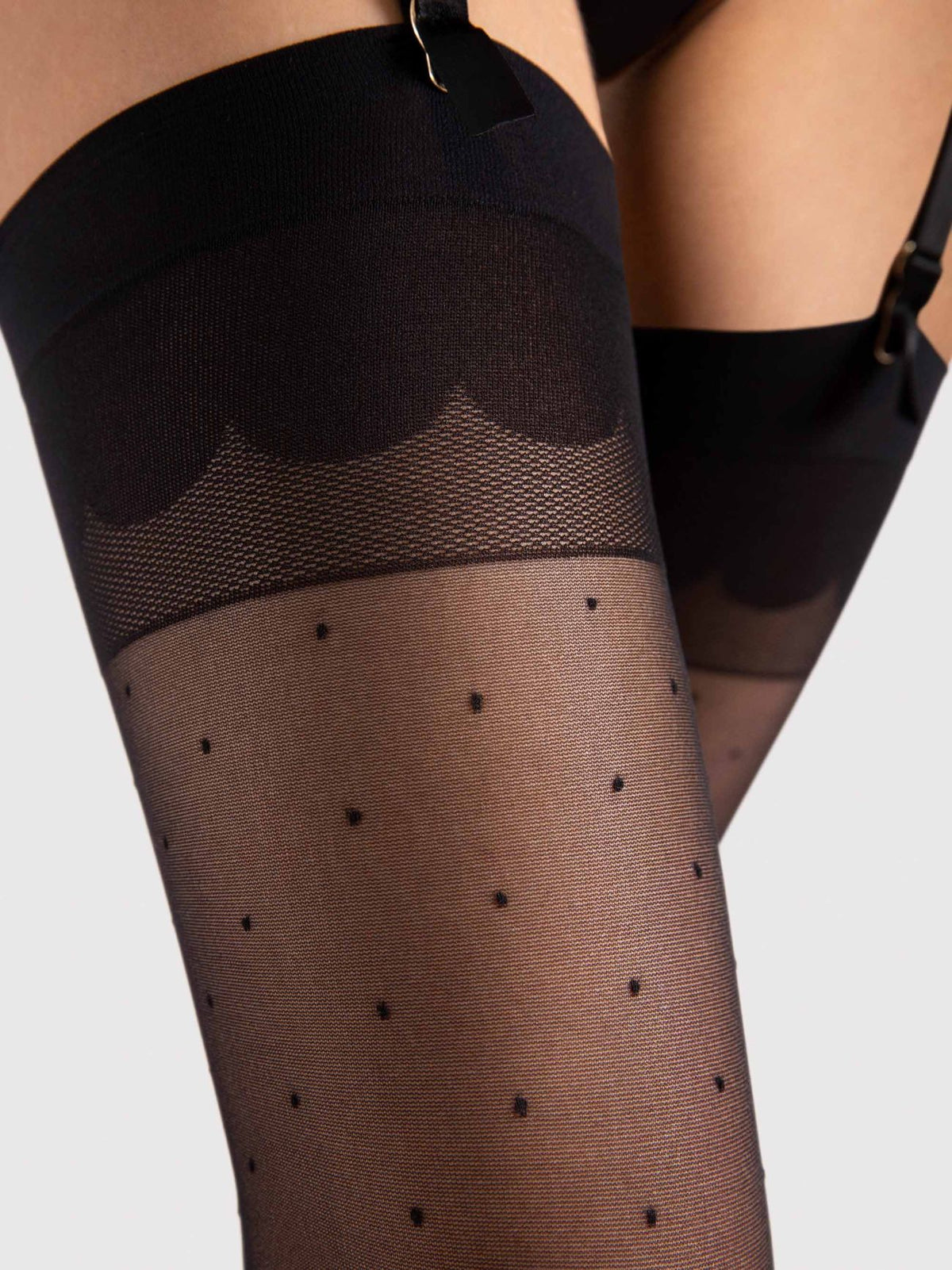 Bas 20 DEN - Noir - Marion - Qualité premium