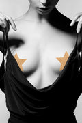 Bijoux de seins Flash Étoile Or - Séduction brillante - 3