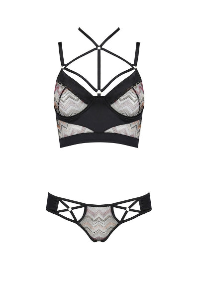 Bustier et Culotte Lagerta Casmir - Séduction Sophistiquée