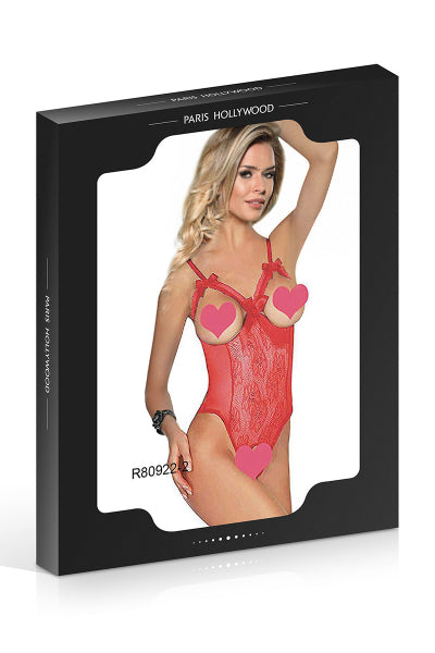 Body rouge ouvert Paris Hollywood – Séduction totale - 2 | Voyage Sensuel