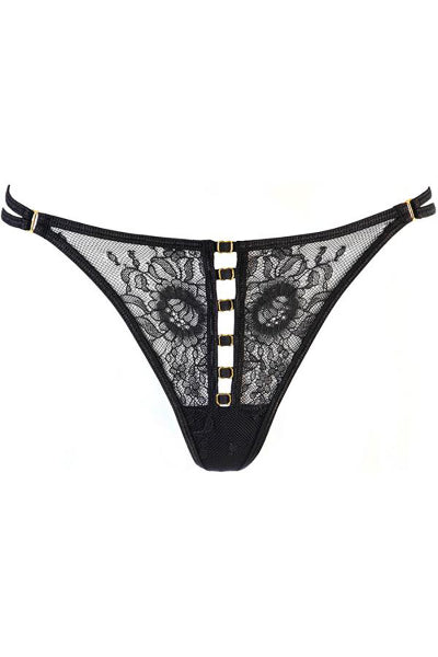 String V-10658 Axami – Dentelle Fleuri & Ouverture Séductrice - 2