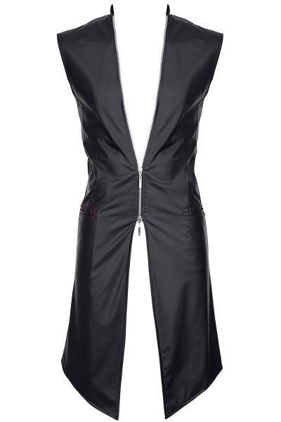 Veste Marco Wetlook Noir - Allure Dominatrice - 2