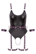 Body Jarretelles Ouvert Cottelli Bondage - Séduction Extrême - 2