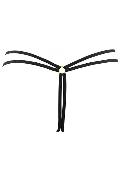 String Ouvert V-10698 Axami – Séduction Noire - 4