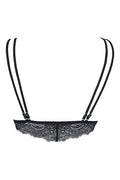 Bralette noire dentelle V-10091 Axami - Séduction sans armature - 3