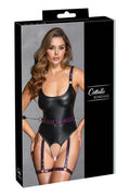 Body Jarretelles Ouvert Cottelli Bondage - Séduction Extrême - 3
